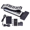 Electric Music Instruments Silicon Roll up Piano Keyboard 88 Keys Digital Foldable 88 Keys Keyboard Piano