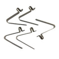 Hot Sale Small Spring Button Lock Kayak Paddle Tent Clip 65Mn Steel Nickel Plated for Industrial Use