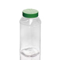 Wholesale 400ml 800ml Square Plastic Spice Jars Bottles Empty Seasoning Containers for Condiment Salt Pepper Powder