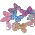 35*45mm Butterfly for Kids Clothing Dress Embroidered Clothes Applique DIY Accessory