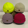 Wholesale Unisex Custom Logo Short Cuffed Trawler Docker Watch Hat Roll up Edge Skull Cap Fisherman Beanie for Men Women