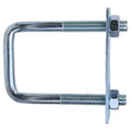 M5-M20 Carbon Steel Galvanized Grade 4.8 8.8 10.9 12.9 U Bolt DIN3570 With Baffle JB/ZQ 4348 and Nut DIN934