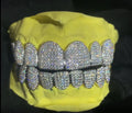 Messi Jewelry Custom Unisex Girls Men 925 Sterling Silver Gold Diamond Teeth Iced Out  Moissanite Grillz
