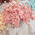 Wholesale Artificial  Lantern Flower Hanging Lantern  Carambola Fruit Rattan  for Wedding Exhibition Ceiling  Decoration Flowers