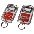 Insert Logo Clear Acrylic Beer Opener Souvenir Eco-Friendly Blank Acrylic Bottle Opener Keychain with Lovely Anime Angel Design