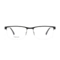 Latest Men's Business Style Titanium Eyeglass Frames Half-Rimless Optical Glasses with Competitive Prices