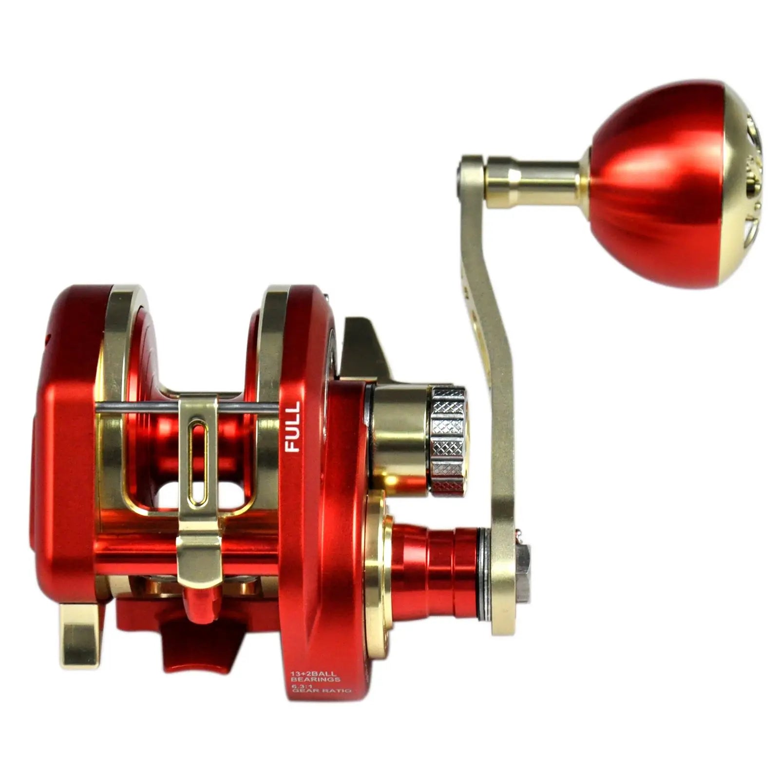 Full Metal Deep Sea Boat Fishing Reel Speed Slow Jig Reel 13+2BB Saltwater Jigging Reel