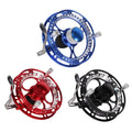 KALIOU Full Metal Lightweight Left Hand Deepsea Saltwater Fly Fishing Reel for Stream Lake & River Use