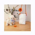 Outdoor Ladies Mobile Phone Lipstick Cute Shoulder Bag Messenger Bag Handmade Handbag