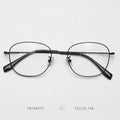 Titanium Round Prescription Glasses Men Women Anti-Blue-Ray Myopia Hyperopia Optical Eyeglasses