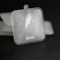 Custom Printed Transparent Feather Filled Label Clothing Down Feather Label Tag Down Filled Tag for Down Jacket