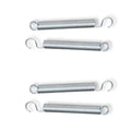 Double Spring Manufacturing Stainless Steel Solar Fence Gate Accessories Coiled Style Stainless Spring Hinges
