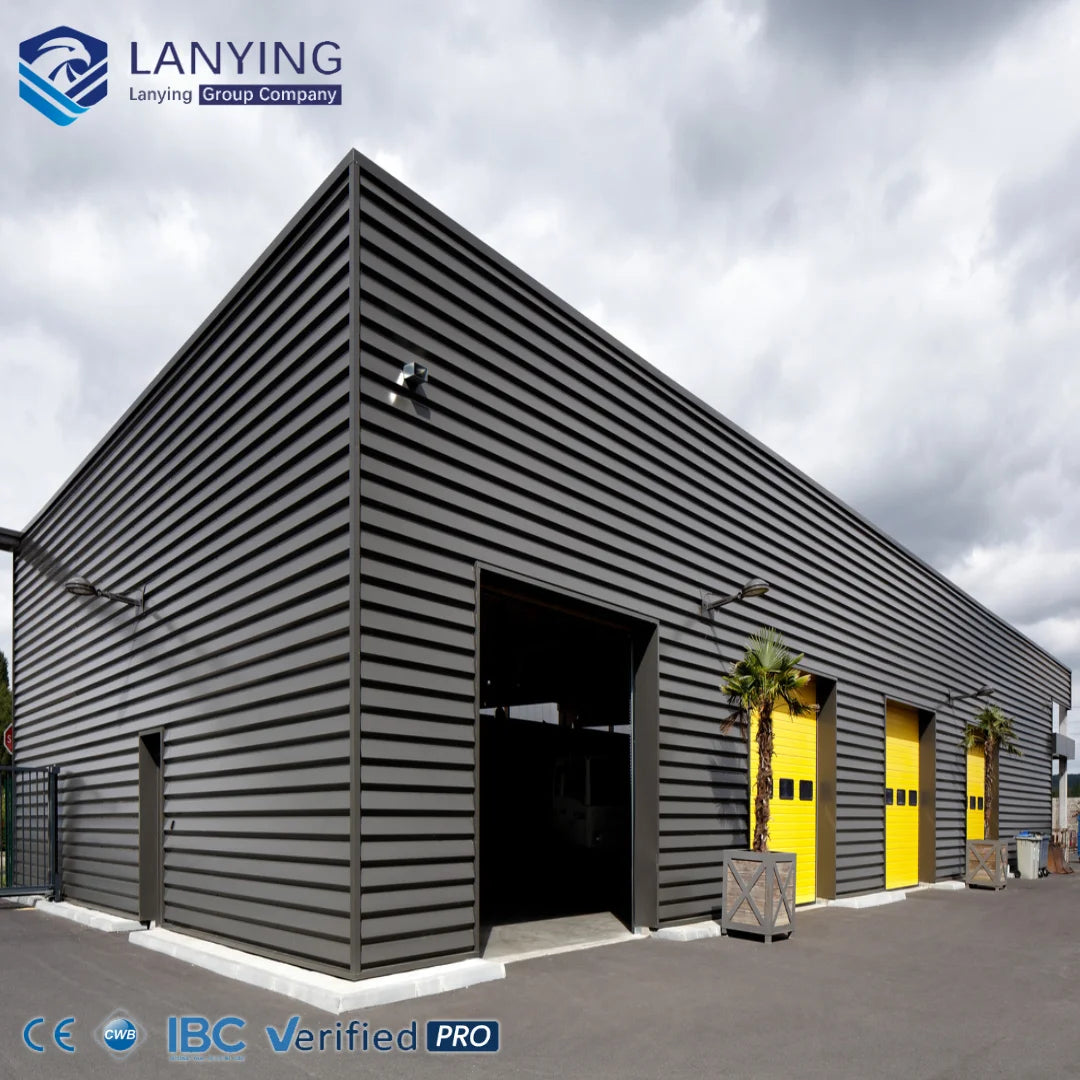 Modern Design Industrial Steel Workshop Building Easy Install Low Cost Prefab Warehouse with 3 Years Warranty