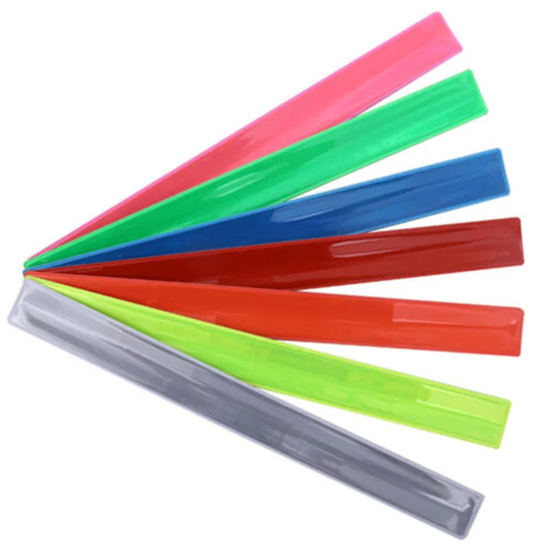 High-Slapped Reflective Cycling Safety Band Bright Wrap for Parties