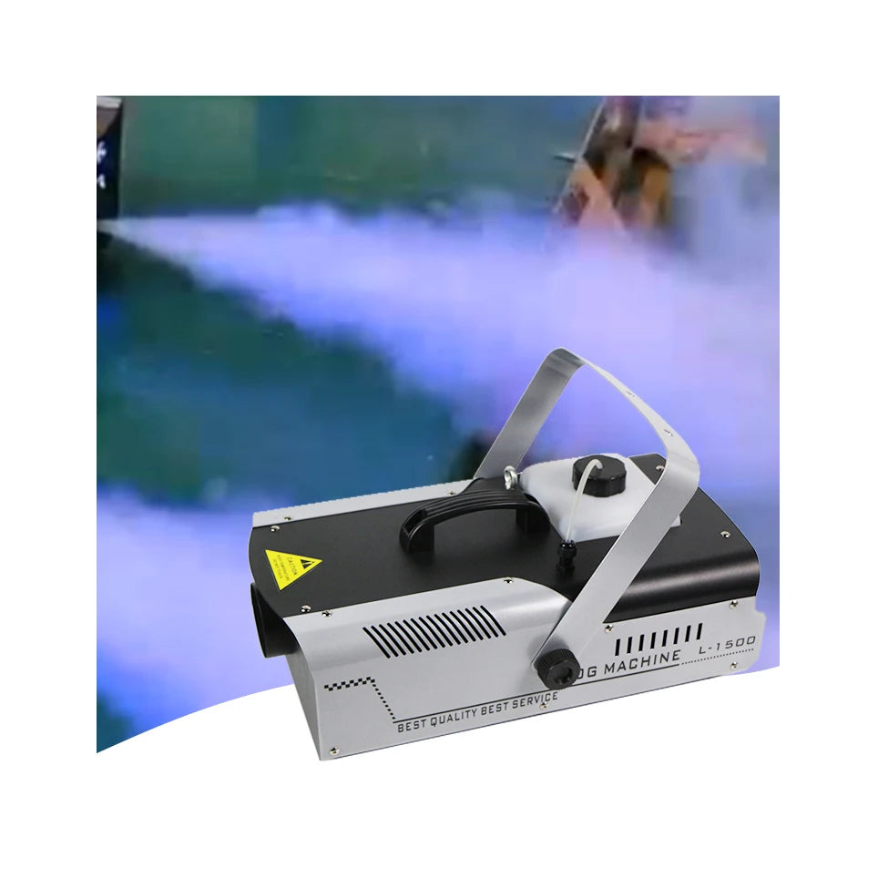 1500W Portable Dj Stage Party Automotive Led Fog Smoke Machine for Wedding Night Club