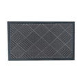 Eco-friendly Manufactory Embossed Entrance Door Mat Waterproof Euro-style Polyprogylene Rubber Doormat