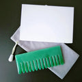Hongzhuo Hand Carved Natural Green Aventurine Gua Sha Comb