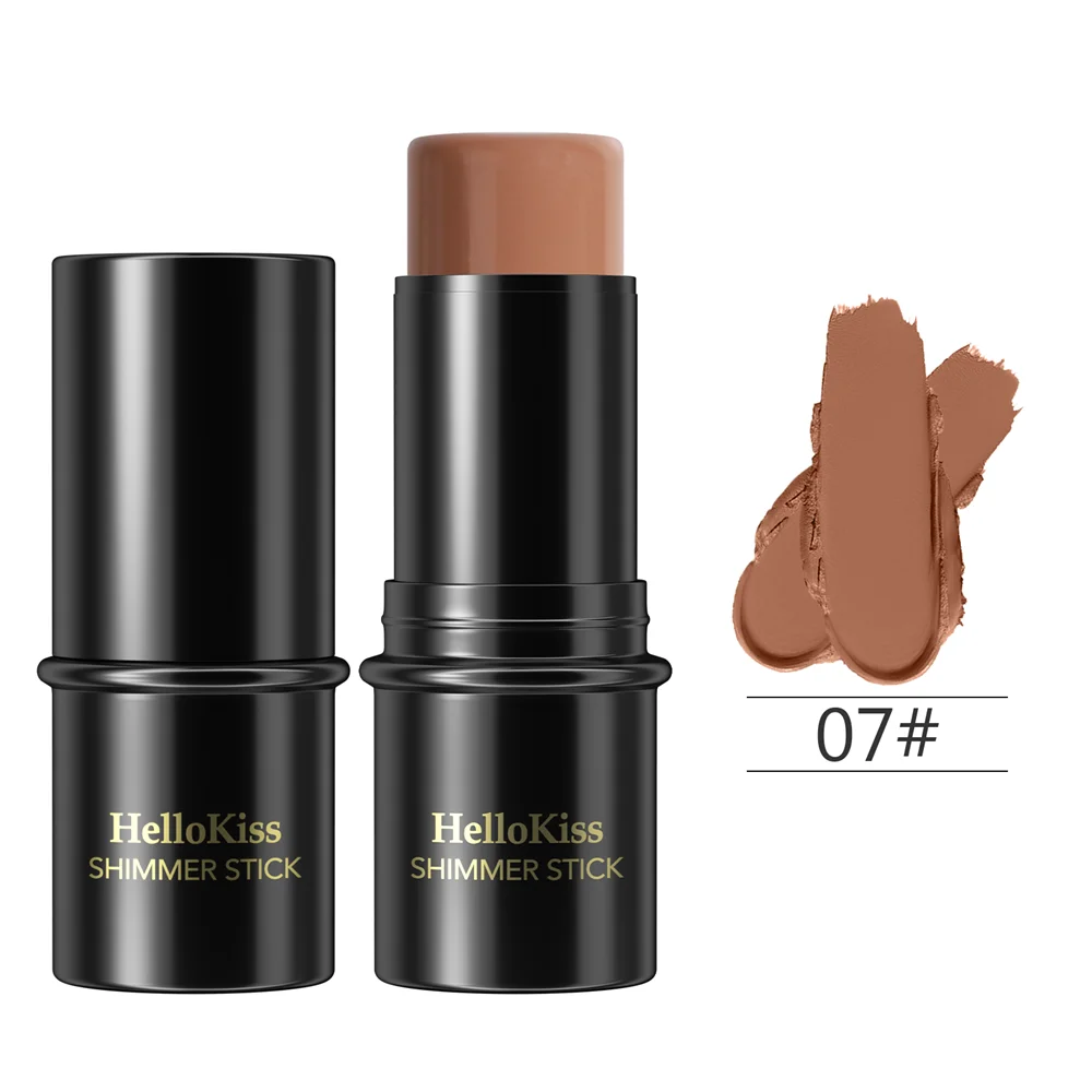 HelloKiss Custom Private Label Waterproof Vegan Bronzer Makeup Concealer Foundation Contour Stick