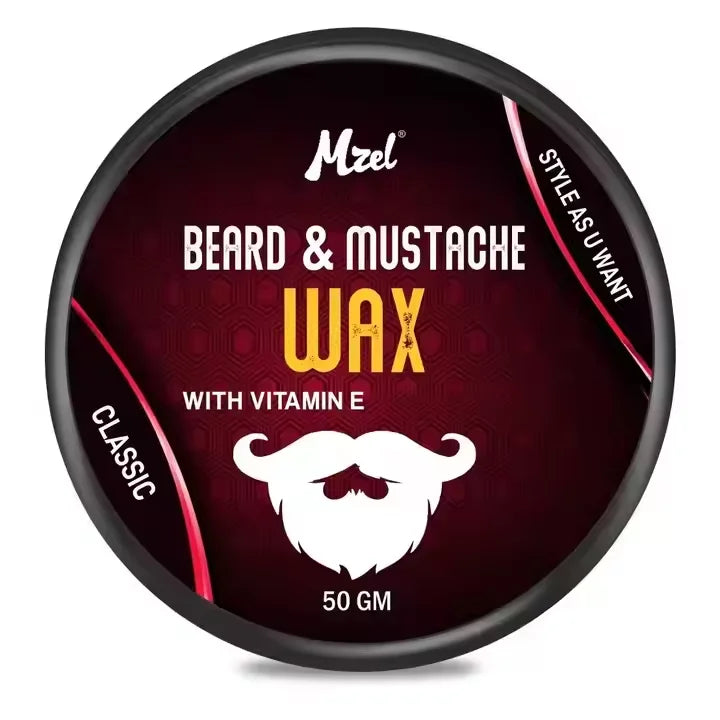 Private Label 100% Natural Beard Balm & Mustache Wax Moisturizer with Castor Oil for Facial Hair Growth