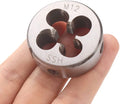 HSS Die CutterUsed for Hand Tap and Machine Tap and Metric Round Thread Die Right HandM12x1.5