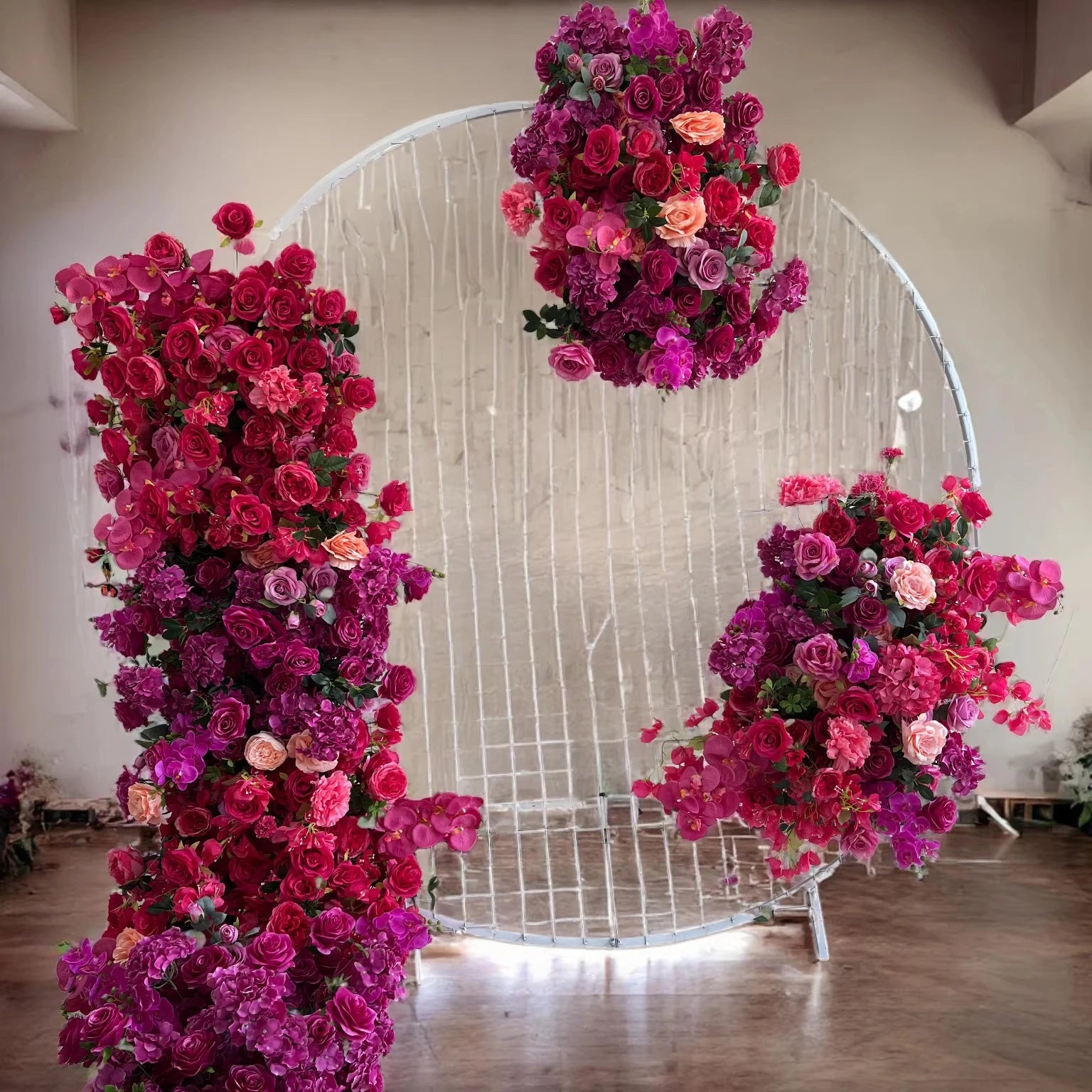 SPR Hot Sale DIY Decorative Artificial Bridal Bouquet Back to School Wedding Hydrangea & Rose Events Party Centerpiece