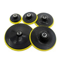 PMS 4inch Locking Sanding Disc Self Adhesive Polishing Disc Drill Rod Car Paint Care Polishing Pad for Electric Polisher