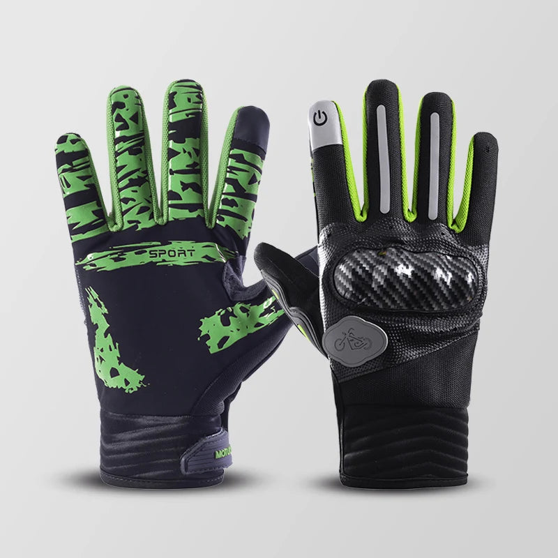 Cheap Wear-resistant Bicycle Cycling Outdoor Motorcycle Driving Man Knuckle protection Racing Gloves