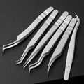 Grafting Eyelash Tweezers Beauty Eyelash Flowering Tweezers Chinese Phoenix Clip Princess Tweezers Anti-static
