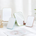 Folding Makeup Mirror HD Desktop Dormitory Desktop Makeup Mirror Princess Portable Small Mirror
