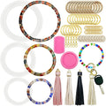 Diy Crystal Drop Glue Epoxy Bracelet Bracelet Key Chain Silicone Mold