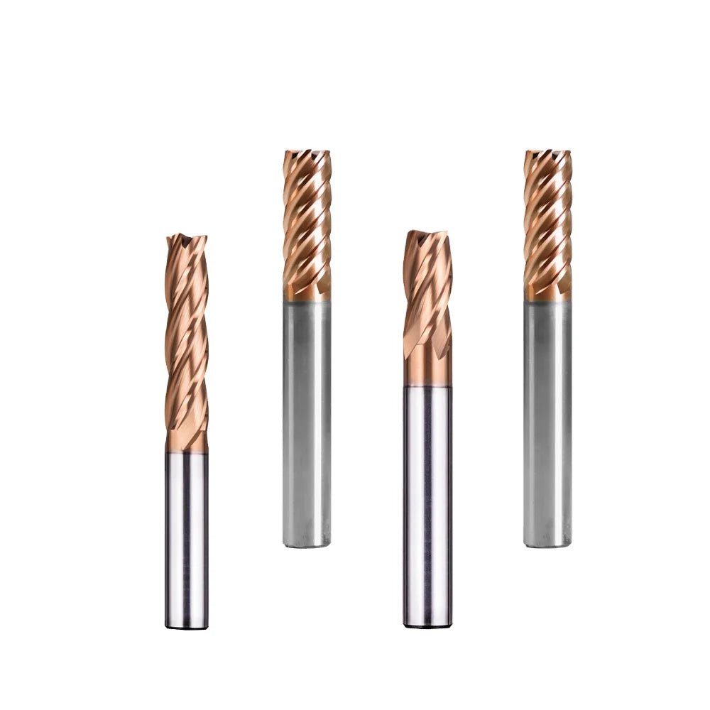 Hot Sale 6-Flute Square End Mill Carbide Cutter Custom ODM/OEM Support for Hardened Steels