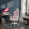 HOBOT Professional Racing Ergonomic Gaming Chair Hot Selling Pink & White Leather Computer Seat