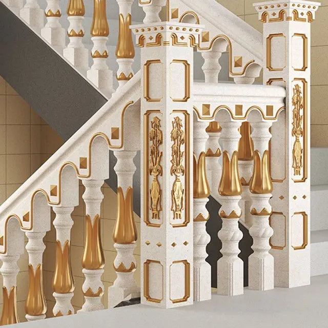 Factory Best Price Staircase Mould for Stair Railing Handrail Precast Baluster Fence Mould Casting Building Staircase Formwork