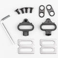 Mountain Bike Lock Pedal Plate Adapter Converter Bicycle Pedals Cleats Self Locking Pedal Cleats