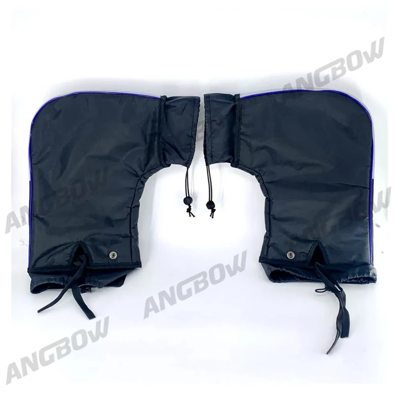 Winter Motorcycle Scooter Bike Winter Hand Warm Covers Gloves Windproof Thickening Lining Snowmobile Motorcycle Handlebar Muff