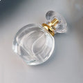 30ml Refillable Perfume Atomiser Stylish Atomiser Spray Bottle with Pump Perfume Atomizer Glass Bottle Clear and Silver