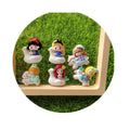 Cartoon Resin Princess Doll Flatback Girl Charms with Horse Duck for Hair Rope Hair Pin Making Diy Jewelry Accessories
