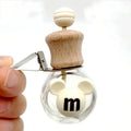8ml Air Freshener Car Perfume Clip Fragrance Empty Glass Bottle for Essential Oils Diffuser Vent Outlet Ornament