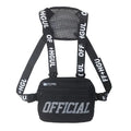 Women Fashion Outdoor Hiking Printed Shoulder Crossbody Rig Vest Bag Multifunctional Custom Tactical Men's Chest Bag