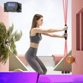 CW FTB001 Gym Equipment Fitness Red/Black Aerobic Swing Flexi Bar Stick 1kg Portable for Core Strength Training