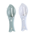 Fast Cleaning Plastic Fish Scaler Remover Kit No-Mess Fish Descaler Tool with Skin Brush Fish Scraper