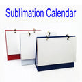 2021 Hot Selling Cheap Personalized Customized Table Calendar Sublimation Calendar Heat Press Printing Calendar