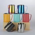 Coffee Pitcher 450ML 350ML 600ML Stainless Steel Milk Frothing Jug Mugs Espresso Coffee Pitcher Barista Craft Frothing Jug