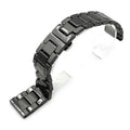 Quick Release Switch Lugs Three-Bead Zirconia White Black Ceramic Stainless Steel Deployant Clasp Watch Strap 22mm Size Vast