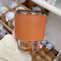 Ins Wind Environmental Tea Cup Set PU Leather Coffee Cup Sleeve Water Mug Coffee Holder Cover Protection