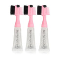 Wholesale Custom Logo Edge Control Brush With Gel Tube for African Hair Hair Edge Comb Extra Hold Squeeze Tube