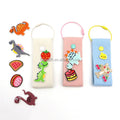 Custom Short Mini Cute Women Iron on Patches DIY Keychain Wrist Lanyard