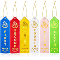 Customized logo Award Rosette Ribbons