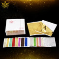 Brand New Product Taiwan Gold Leaf Sheets 14*14 cm for Art Gliding Furniture  Craft and so on Decorating