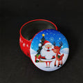 Customized Large-capacity 4oz 6oz Christmas Scented Candle Iron Tin Can Sub-packed Candy Tea Sample sealed Can